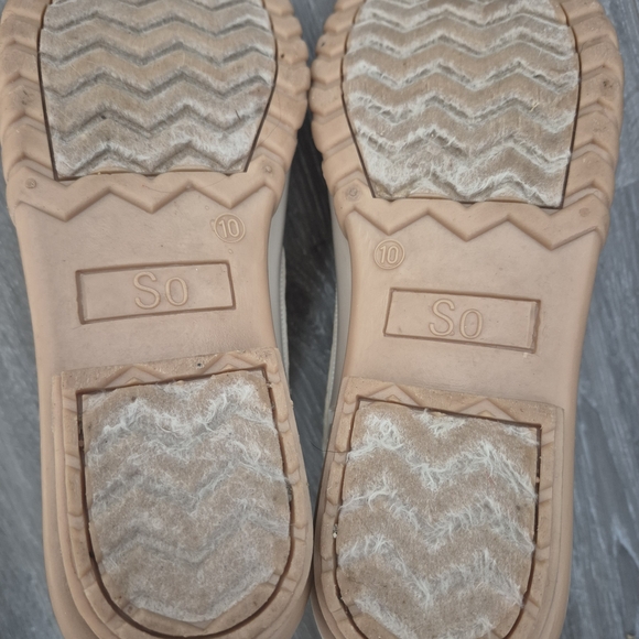 SO Women's Lace Up Boots - Beige - Picture 8 of 8